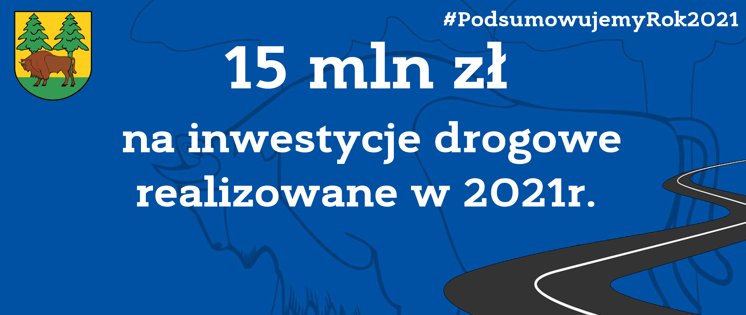 15 mln zł na inwestycje drogowe w 2021 r.