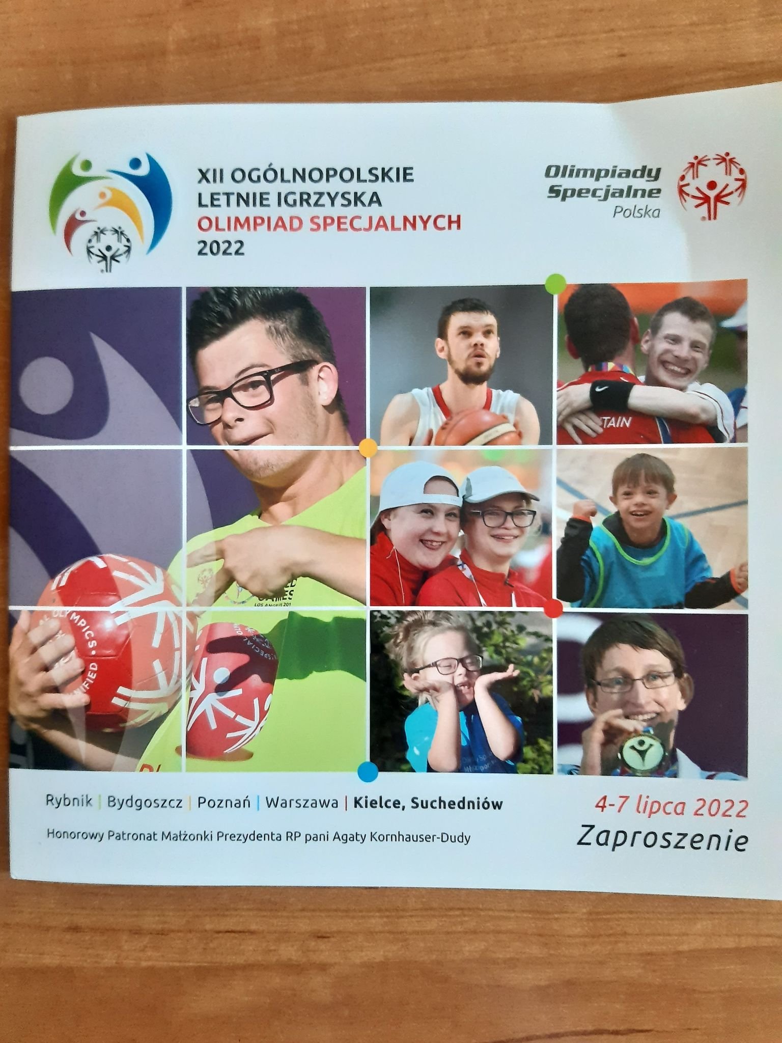 Reprezentacja ,,Szansy" na Ogólnopolskich Letnich Igrzyskach Olimpiad Specjalnych
