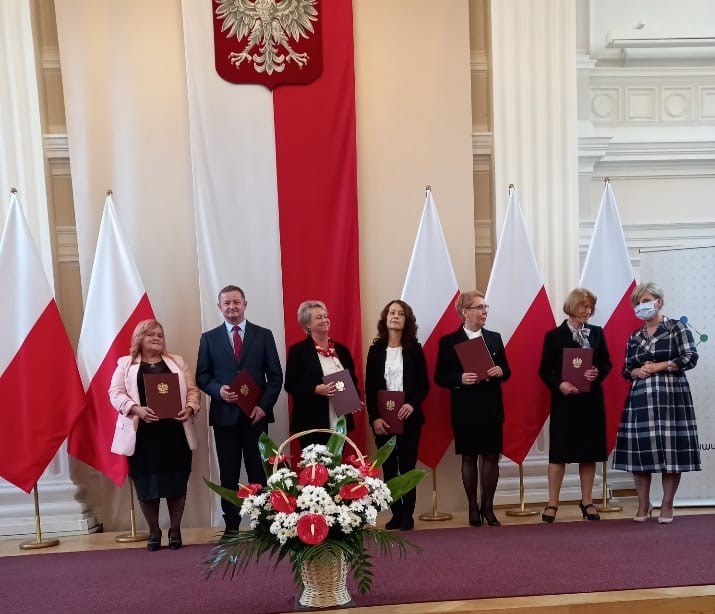 Zbigniew Głowacki na uroczystości wręczania Nagrody Ministra Edukacji Narodowej