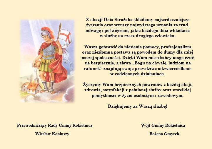 Życzenia Dzień Strażaka