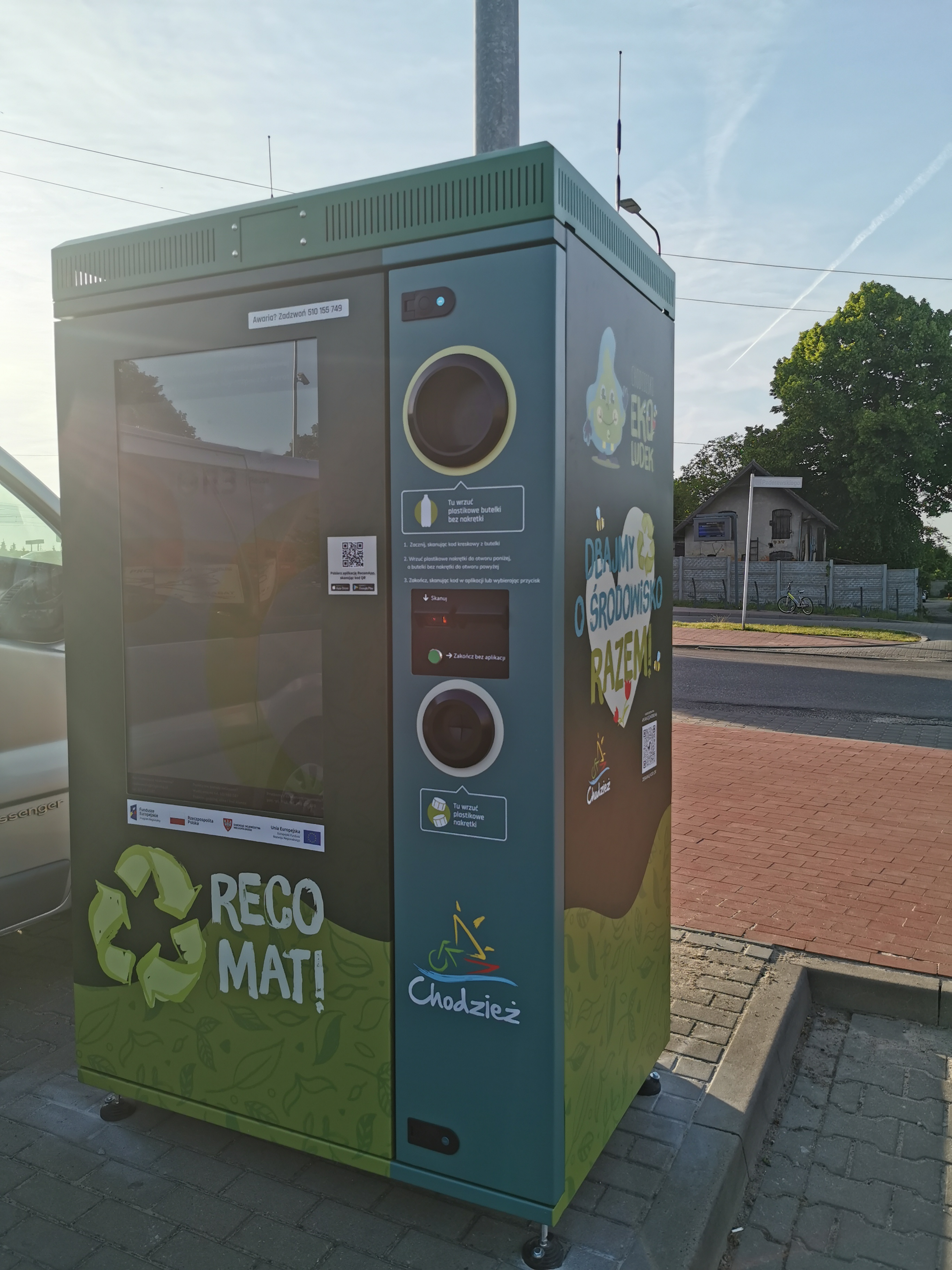 Automat do segregacji odpadów