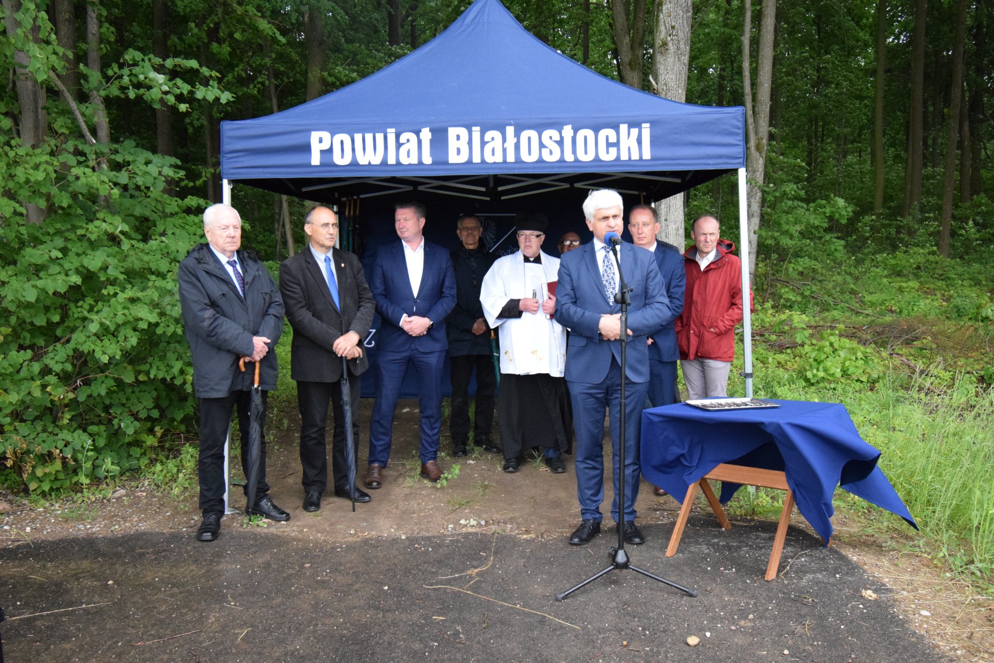 Oficjalne otwarcie drogi powiatowej Pietkowo - granica gminy Poświętne
