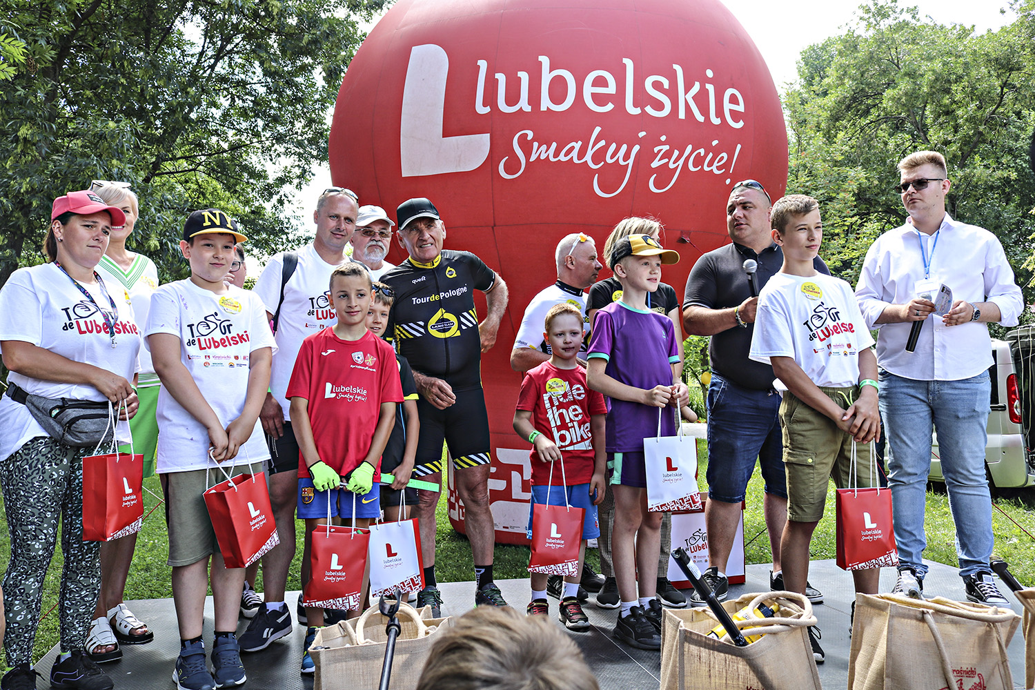 Uczestnicy Tour de Lubelskie