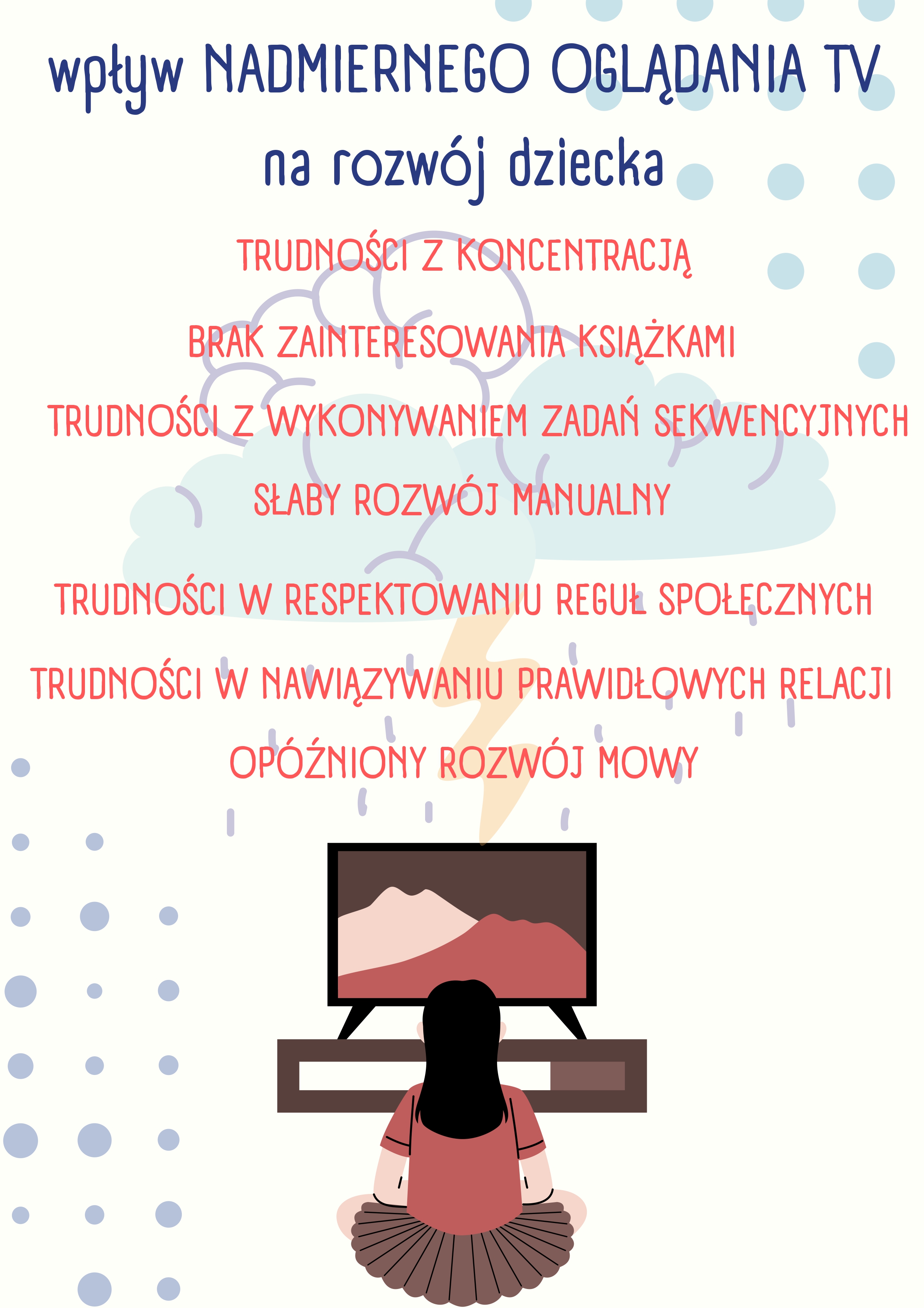 wpływ tv na mowę