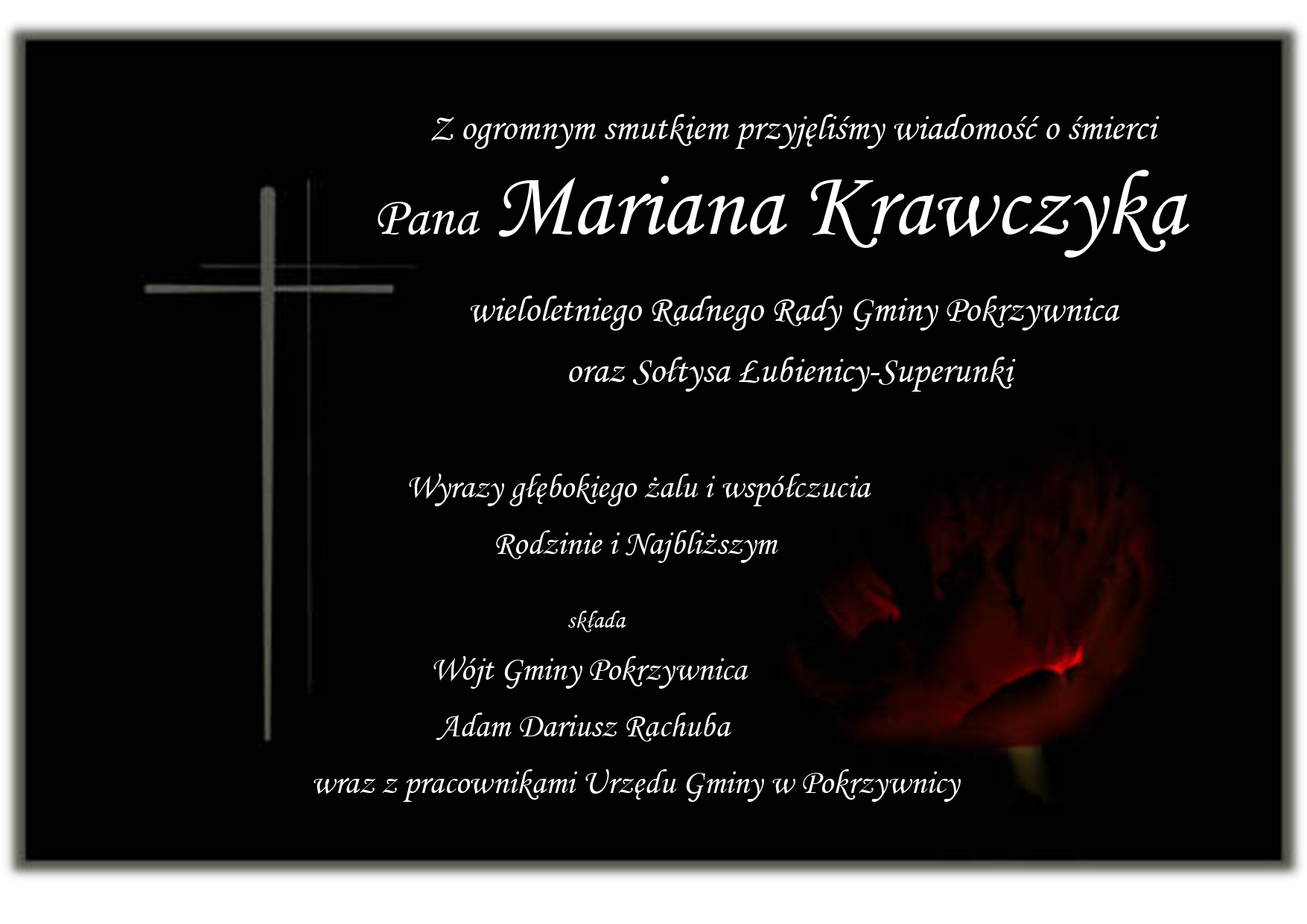 Wyrazy współczucia