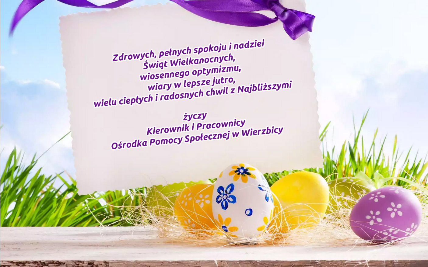 życzenia wielkanocne
