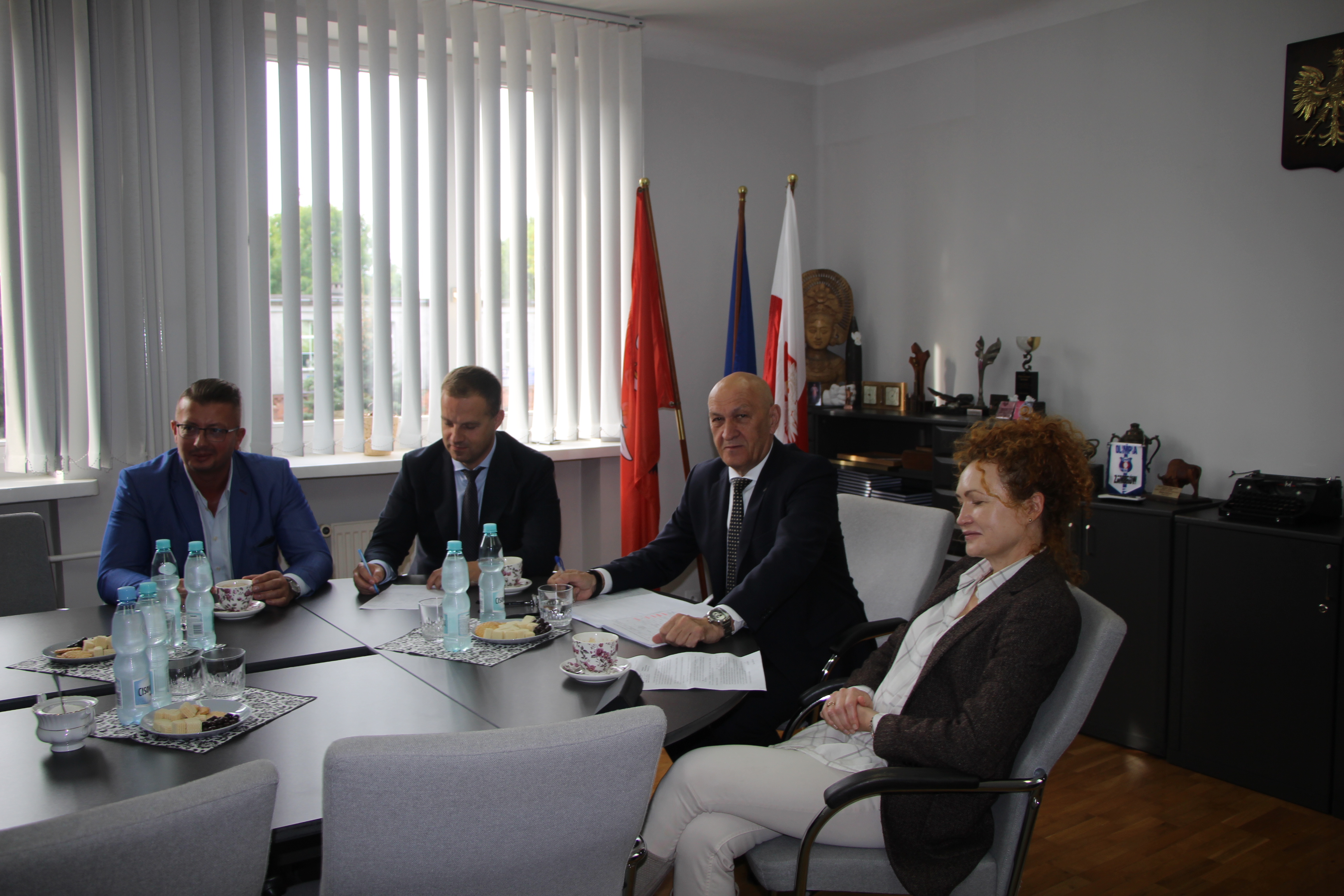 Spotkanie władz samorządowych w sprawie działalności Spółki Szpital Powiatowy