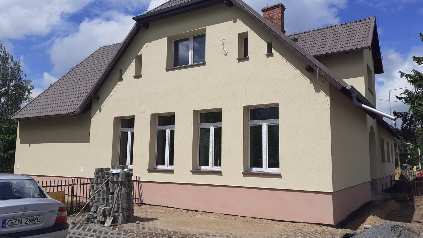 Termomodernizacja budynku Szkoły Podstawowej w Żernikach - Stan na dzień: 28.05.2021 r.