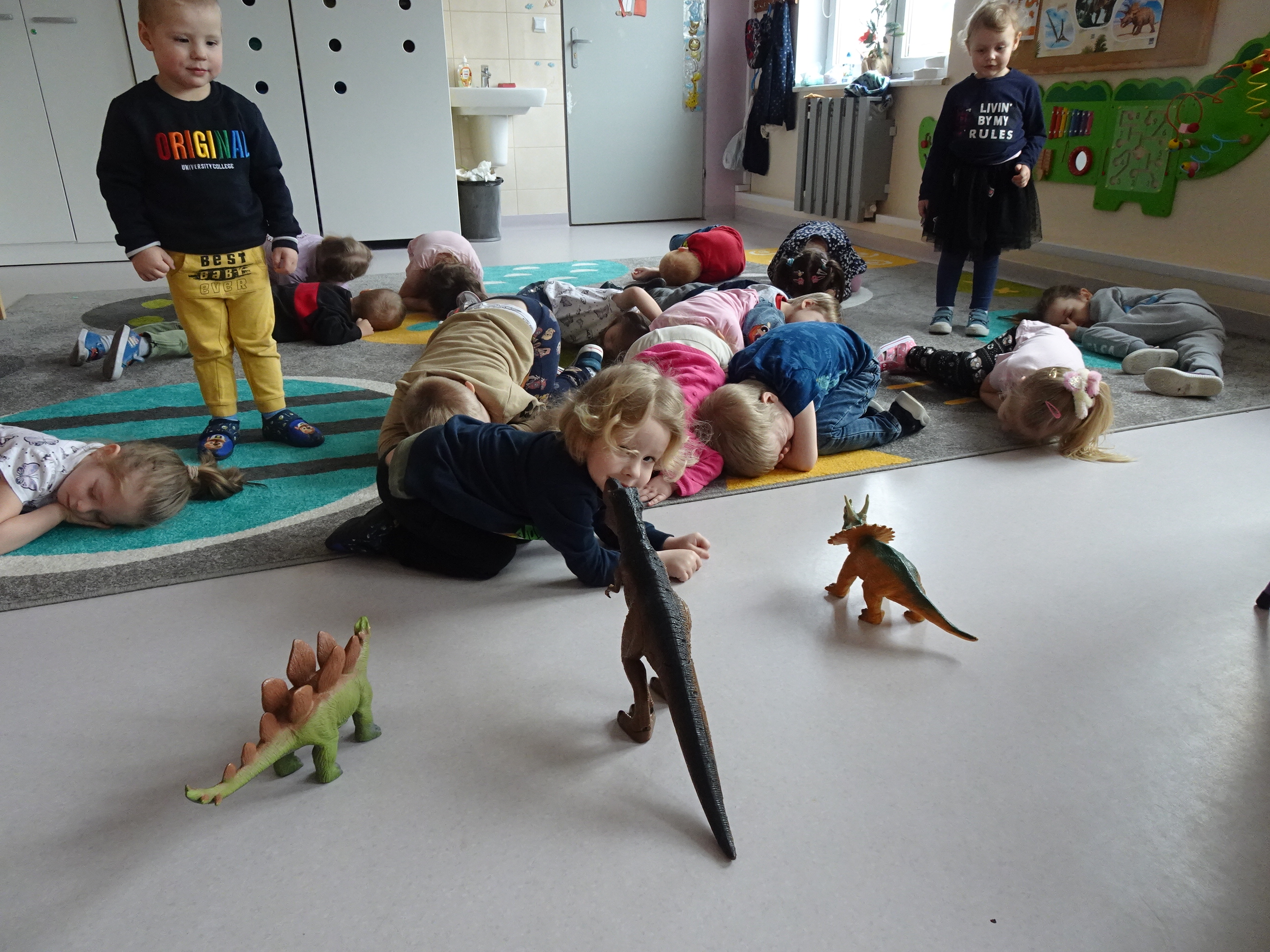 Dinozaury w Przedszkolu w Rudzie
