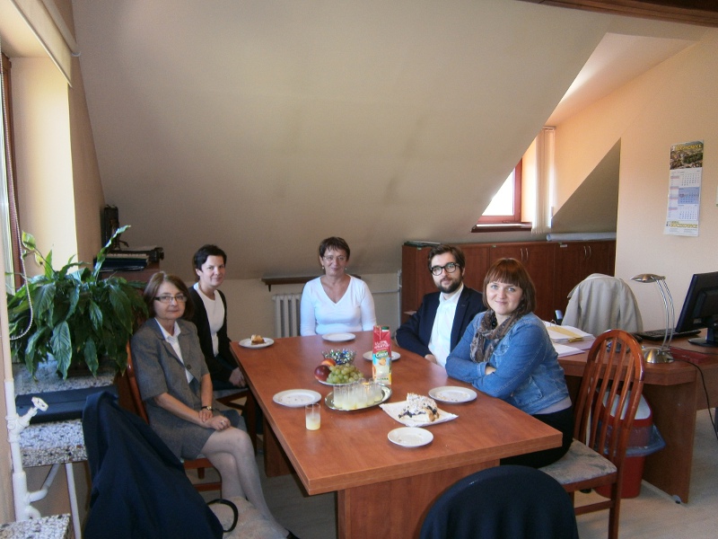 Spotkanie robocze w Gminie Buczkowice Instytucji Wdrażającej z pracownikami Jednostki Realizującej Projekt - zdjęcie nr 2