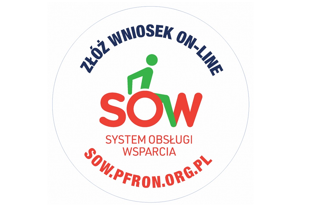 Zdjęcie przedstawia logo SOW 