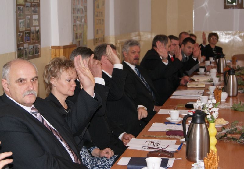 Pierwsza sesja Rady Gminy w nowej kadencji