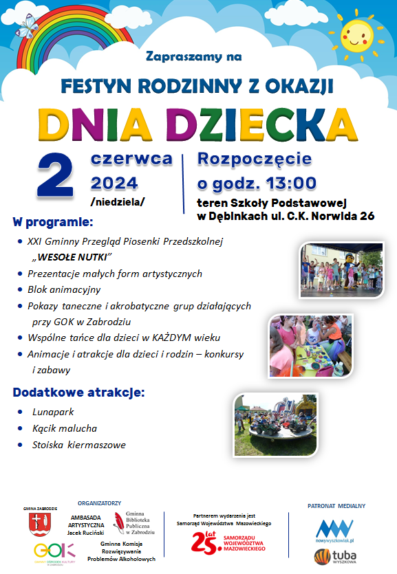 Festyn z okacji Dnia dziecka