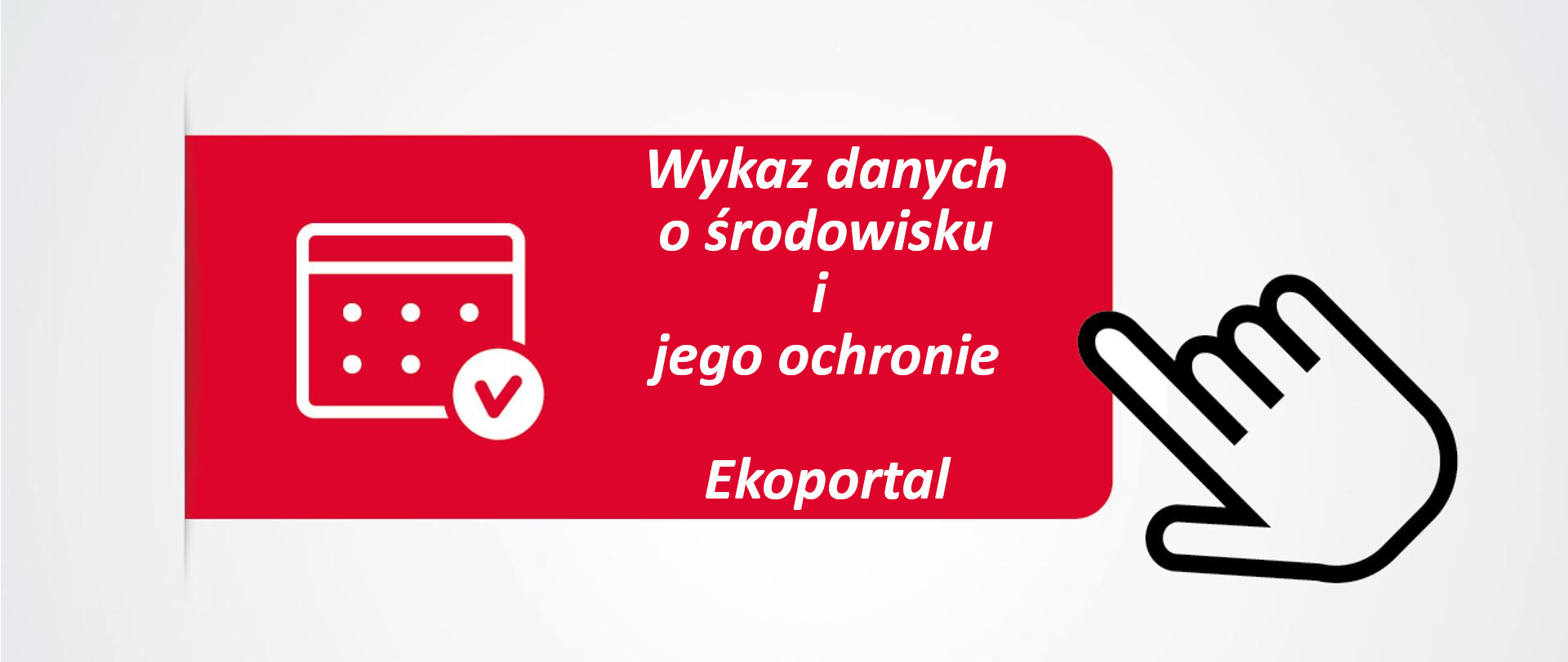 Wykaz danych o środowisku i jego ochronie Ekoportal