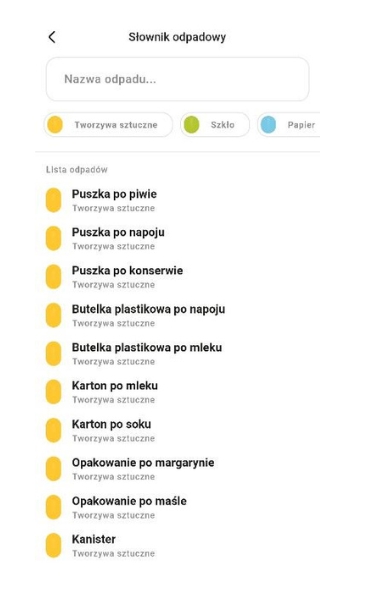 Aplikacja Moje Odpady