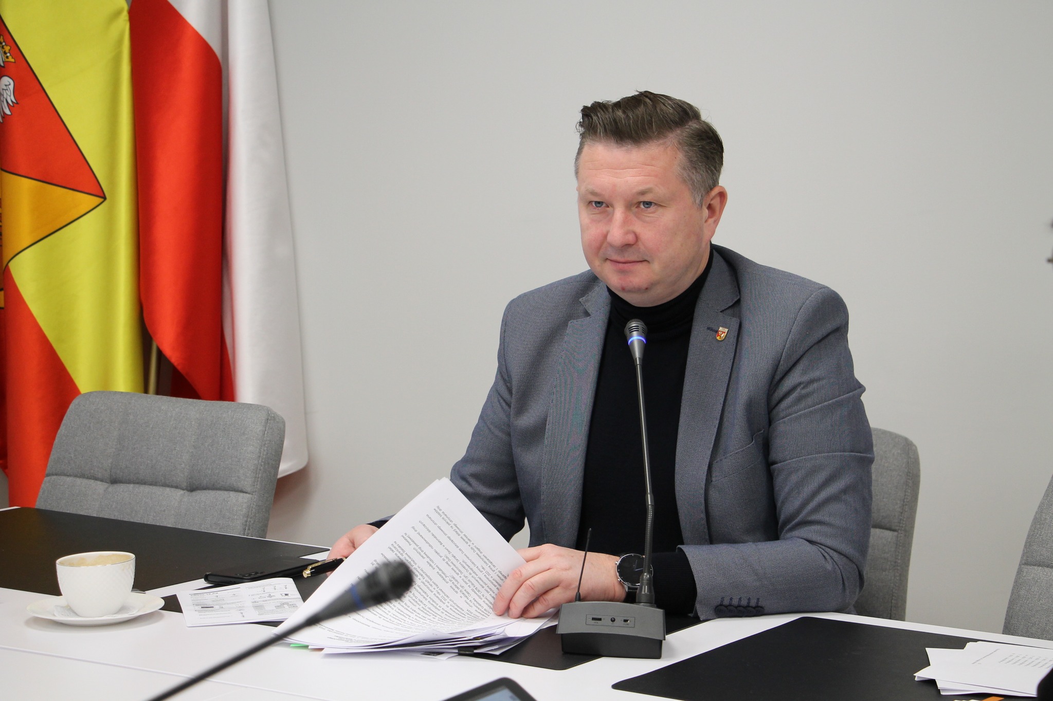 Posiedzenie Zarządu Powiatu Białostockiego 