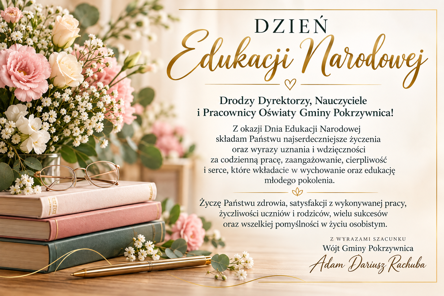 Dzień Edukacji Narodowej 2026 - życzenia