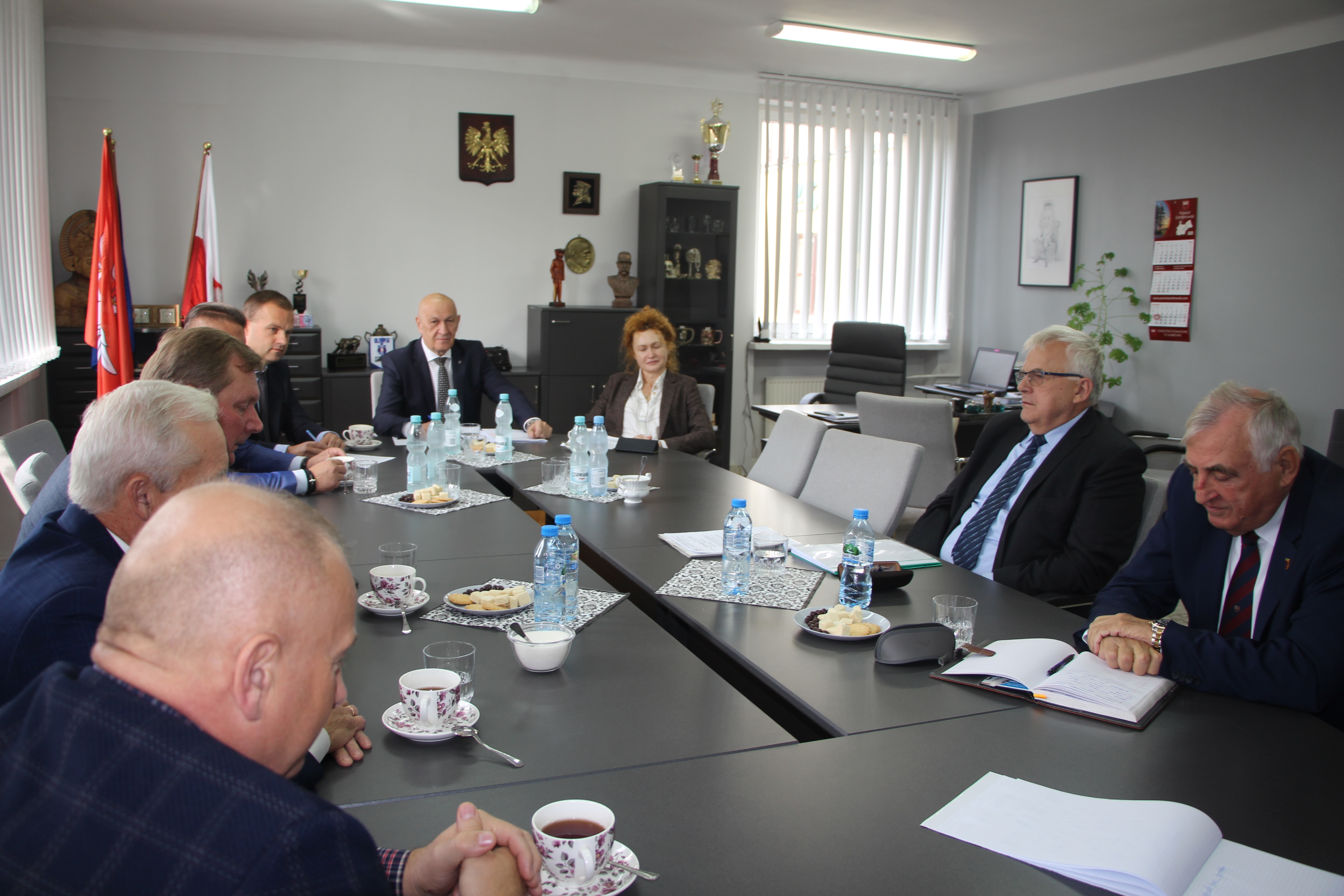 Spotkanie władz samorządowych w sprawie działalności Spółki Szpital Powiatowy