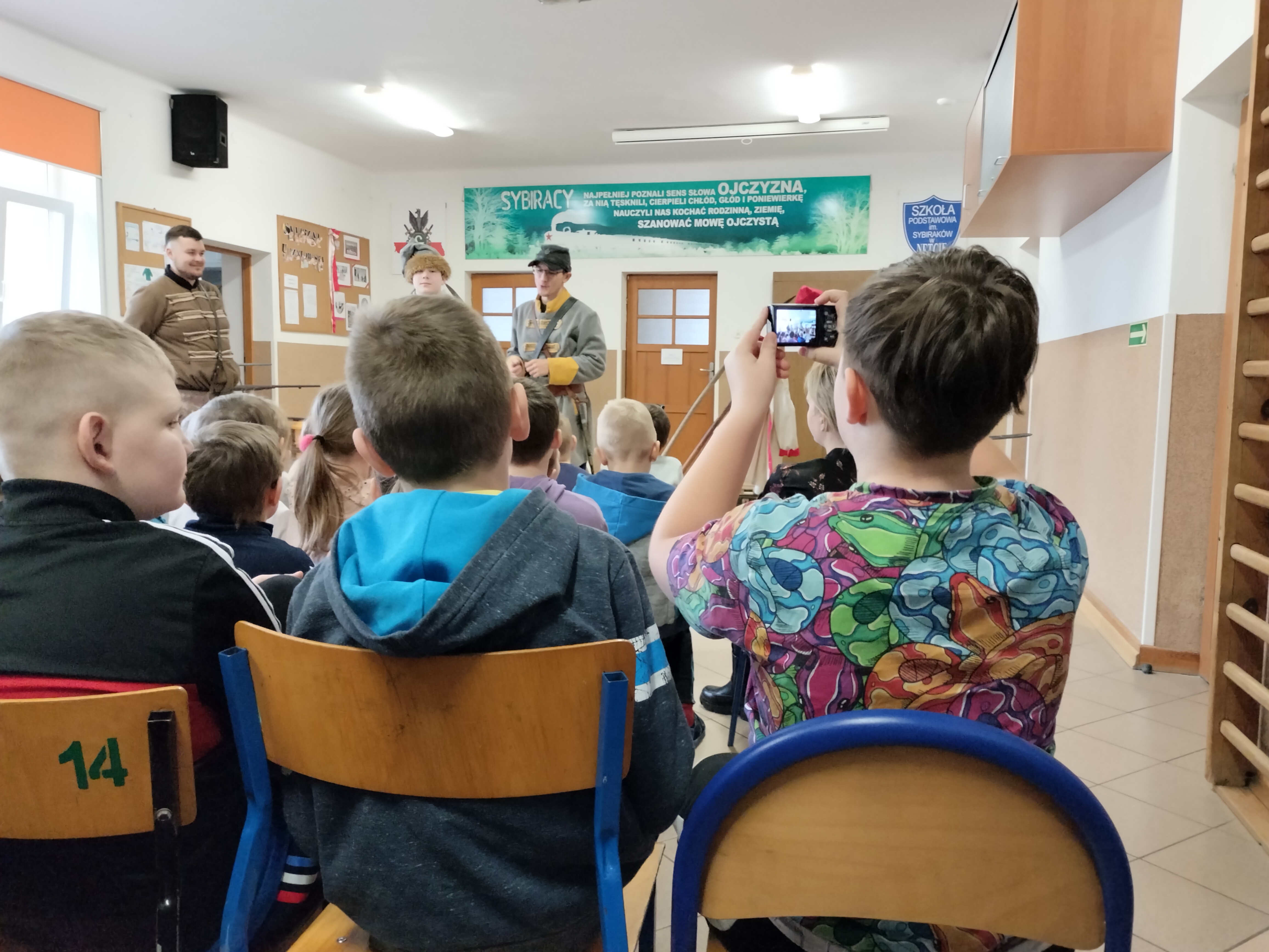 Występ grupy rekonstrukcyjnej
