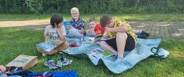 PIKNIK CZYTELNICZY KLAS I-III PSP w Bodzechowie