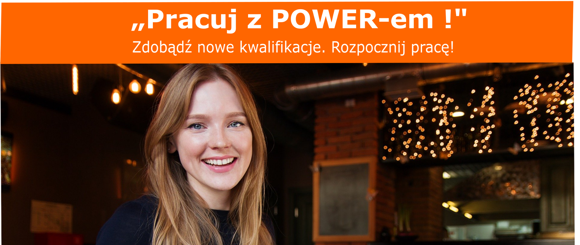 Plakat informacyjny projektu