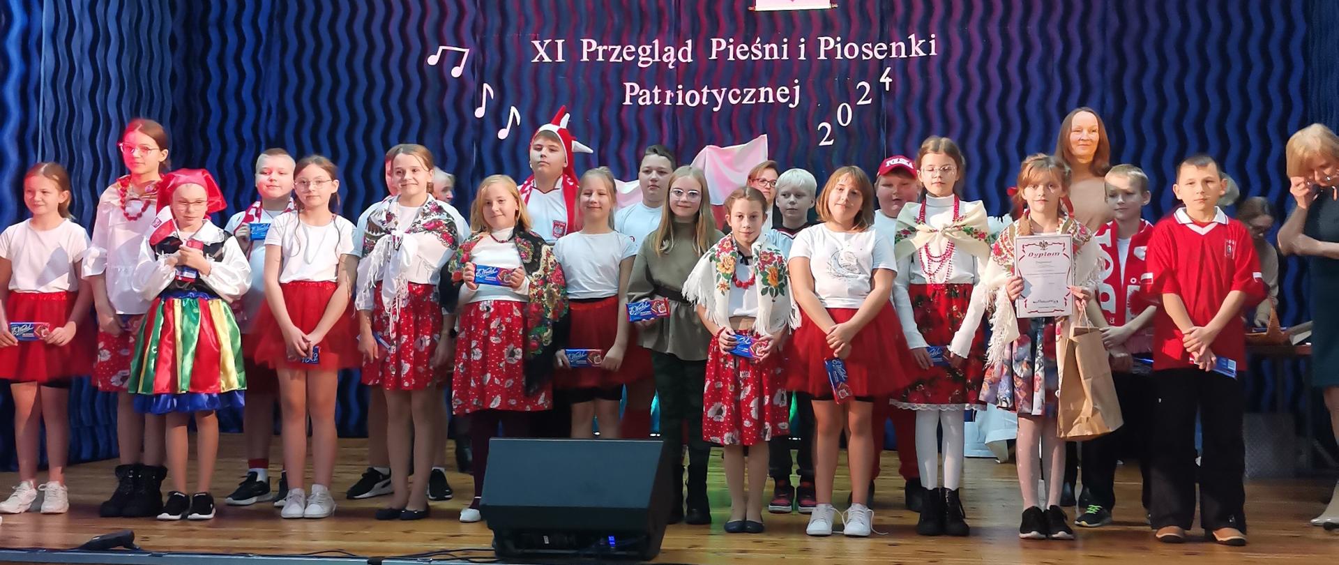 Zespół (Martyna Bujnowska, Maciej Cichy, Marlena Frąckiewicz, Małgorzata Janewicz, Zuzanna Janewicz, Nicole Rutkowski, Julia Giedrojć, Kinga Kruczyńska, Emilia Jabłońska, Aleksander Czerobski, Martyna Frąckiewicz, Hanna Karczewska, Patrycja Nazarowska, Zuzanna Krysztofik, Miłosz Ostapowicz, Filip Prawdzik, Tomasz Roszkowski, Jan Suchodolski, Franciszek Siłkowski, Oskar Toczyłowski)- I miejsce