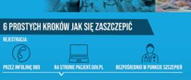 W jaki sposób można zarejestrować się na szczepienie przeciwko COVID-19?