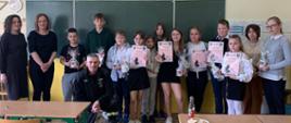 Eliminacje Gminne Ogólnopolskiego Turnieju Wiedzy Pożarniczej ph. "Młodzież zapobiega pożarom"