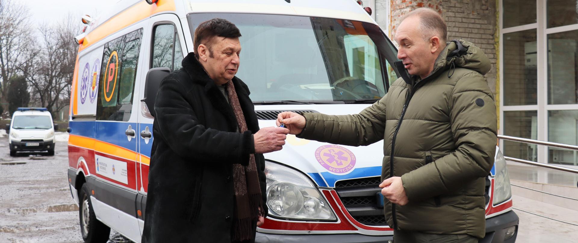 Podziękowania od mera Trościańca na Ukrainie Jurij Bowa
