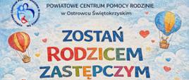 Plakat promujący rodzicielstwo zastępcze