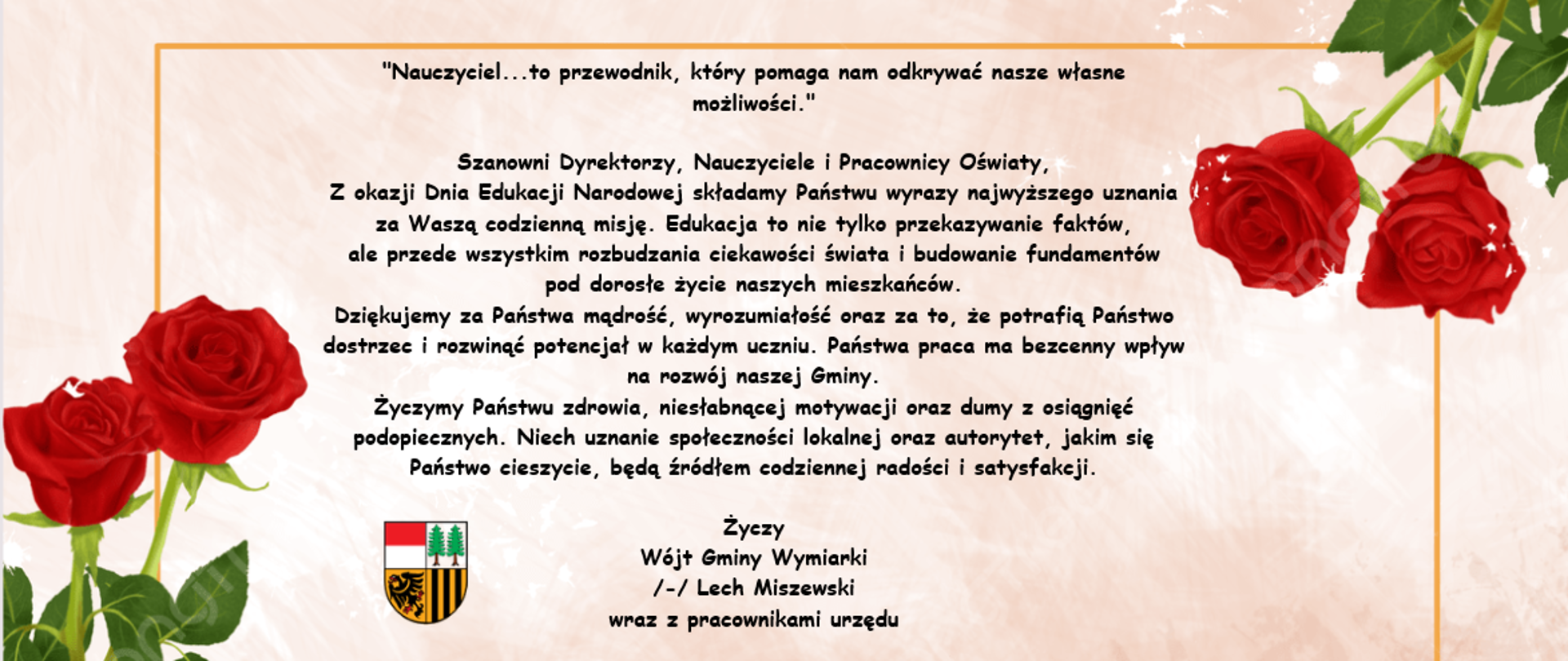 życzenia na Dzień Nauczyciela
