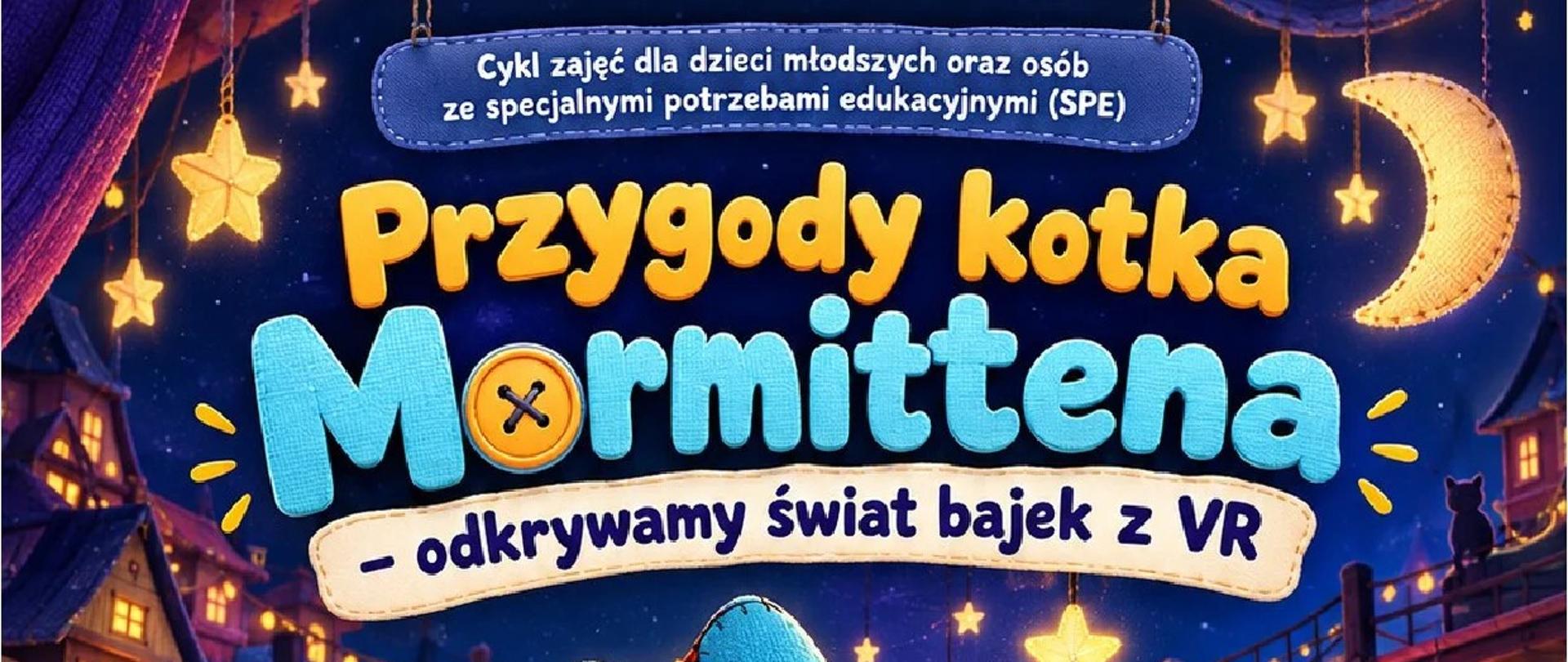 Listopadowe warsztaty dla dzieci z wykorzystaniem wirtualnej rzeczywistości - plakat