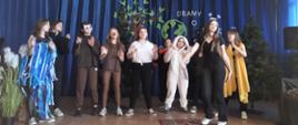 Przedstawienie w wykonaniu uczniów klasy 7b