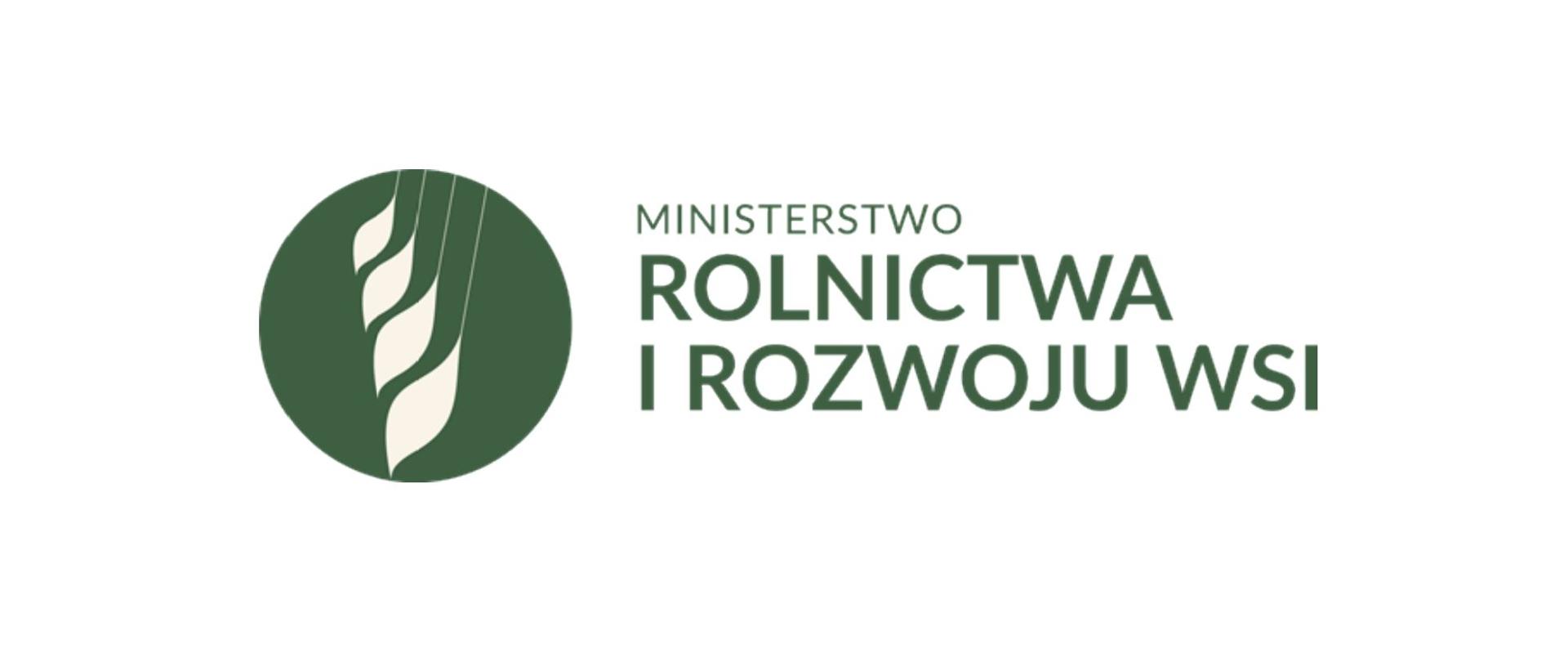 Logo Ministerstwa Rolnictwa i Rozwoju Wsi