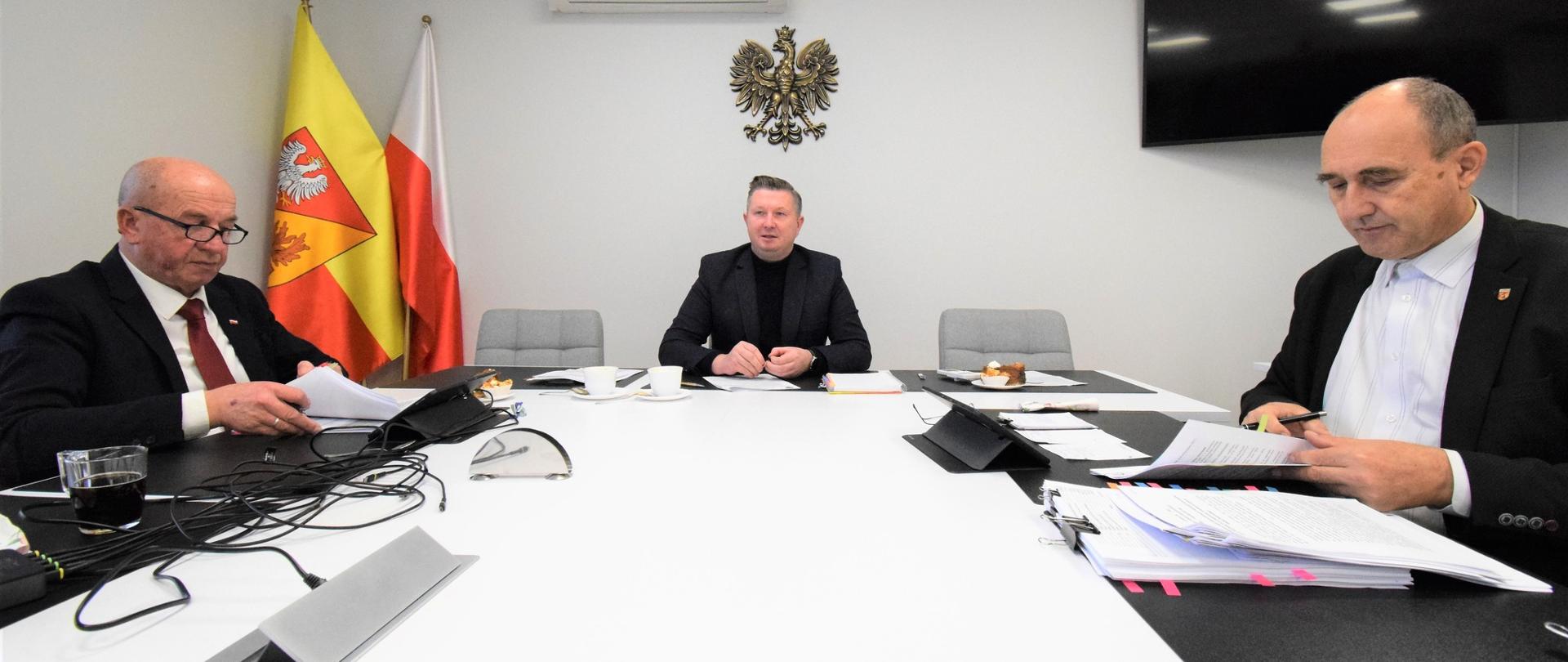 Posiedzenie Zarządu Powiatu Białostockiego
