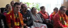 Uczestnicy WTZ, którzy wzięli udział w spotkaniu