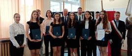 Bene Meritus - nagrodzeni uczniowie z powiatu jasielskiego