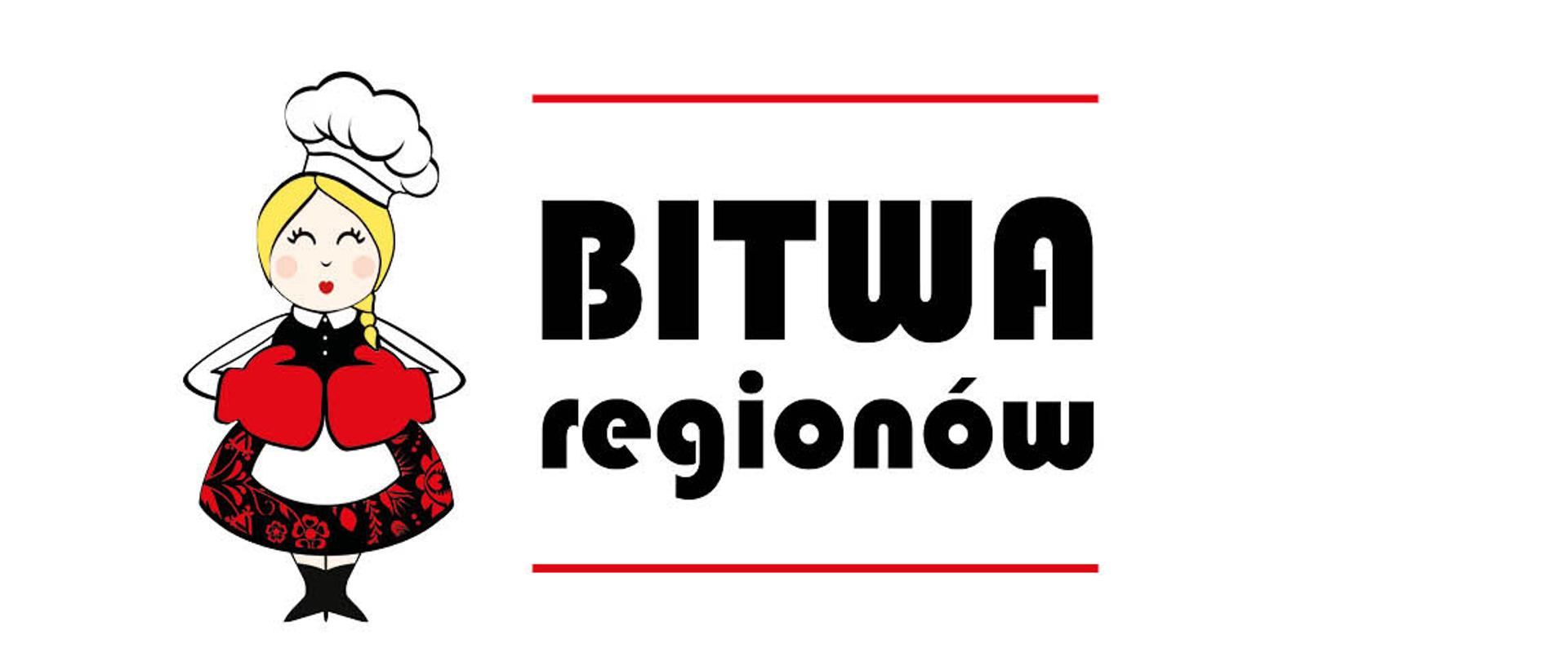 plakat informacyjny konkursu Bitwa Regionów, szczegóły na http://www.bitwaregionow.pl/