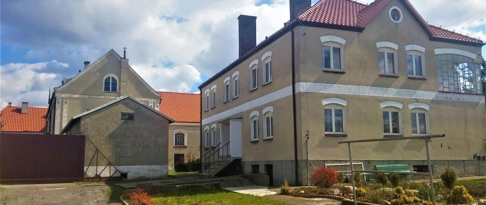 Widok na budynki klasztoru
