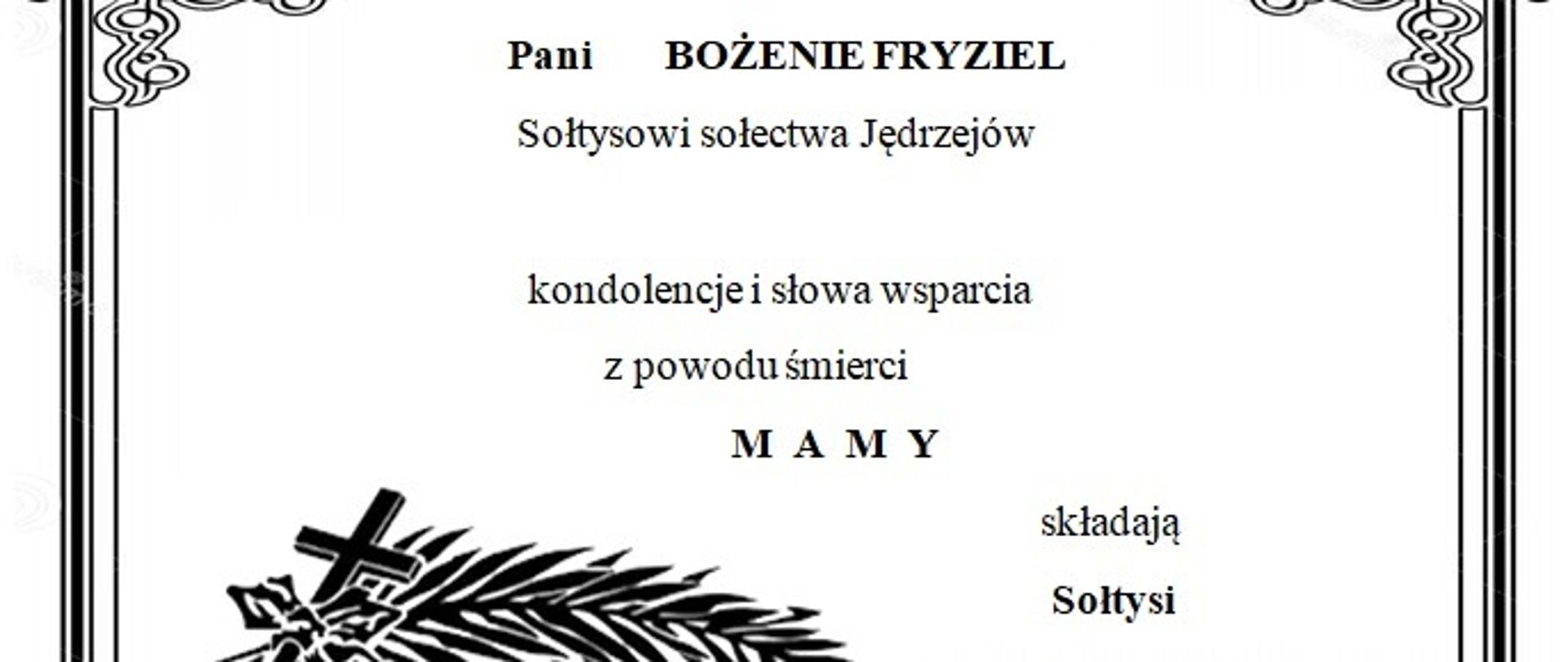 Kondolencje