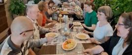 Obiad w restauracji Matrioszka