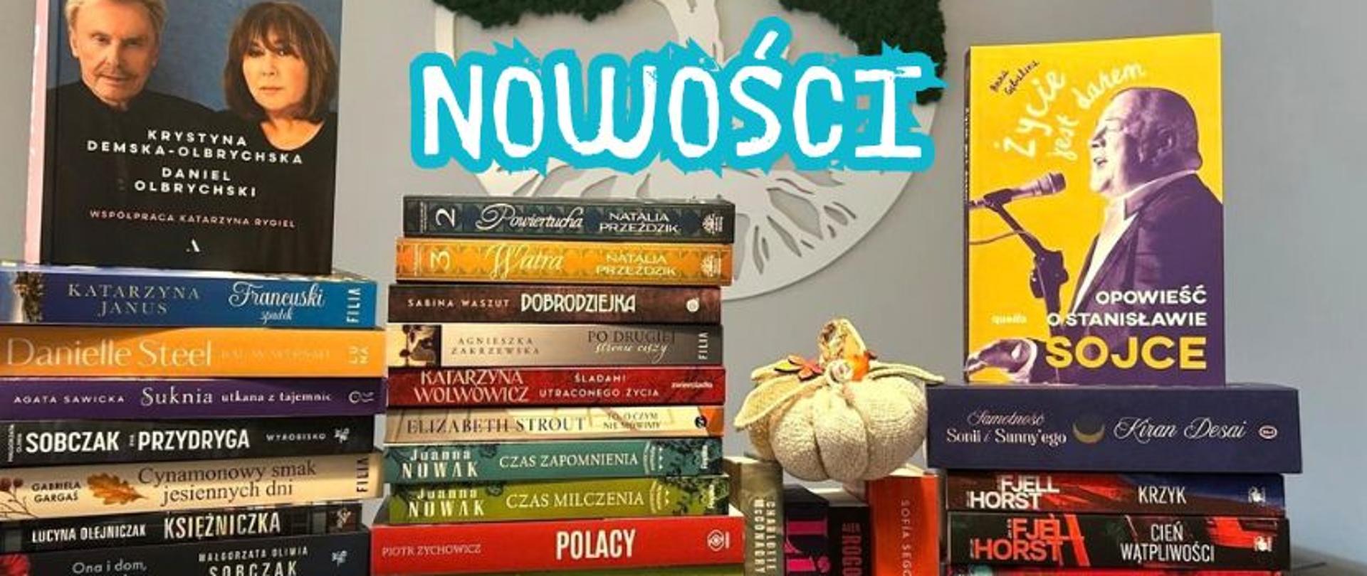 Zdjęcie pokazuje 47 nowości wydawniczych