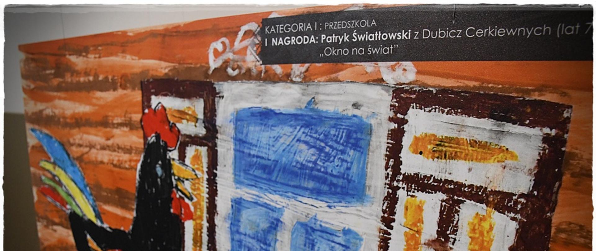 Prace plastyczne uczestników konkursu