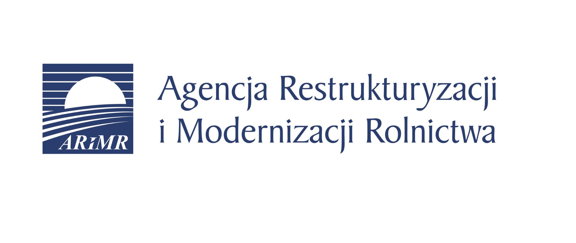 logo Agencji Restrukturyzacji i Modernizacji Rolnictwa