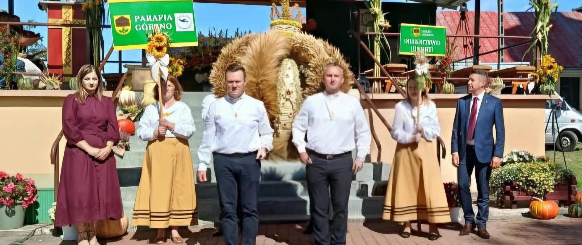 Delegacja z sołectwa Piaski
