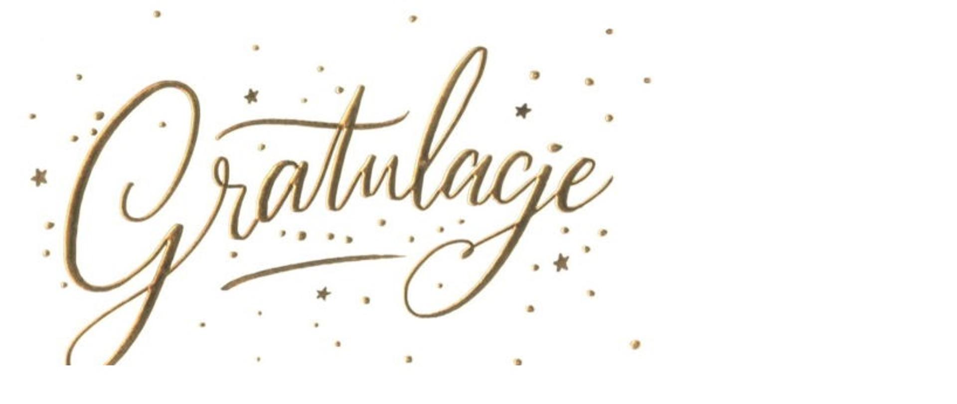 Gratulacje!
