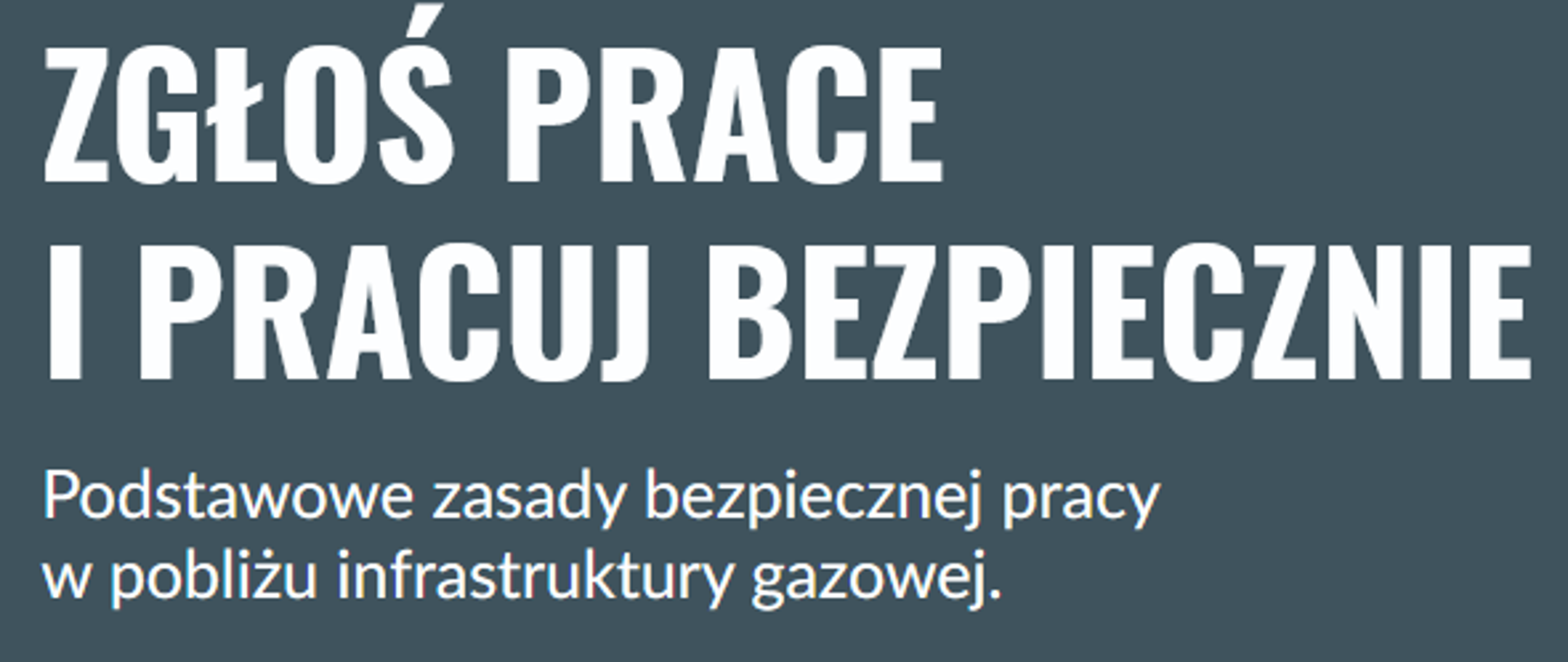 Bezpieczne gazociągi 