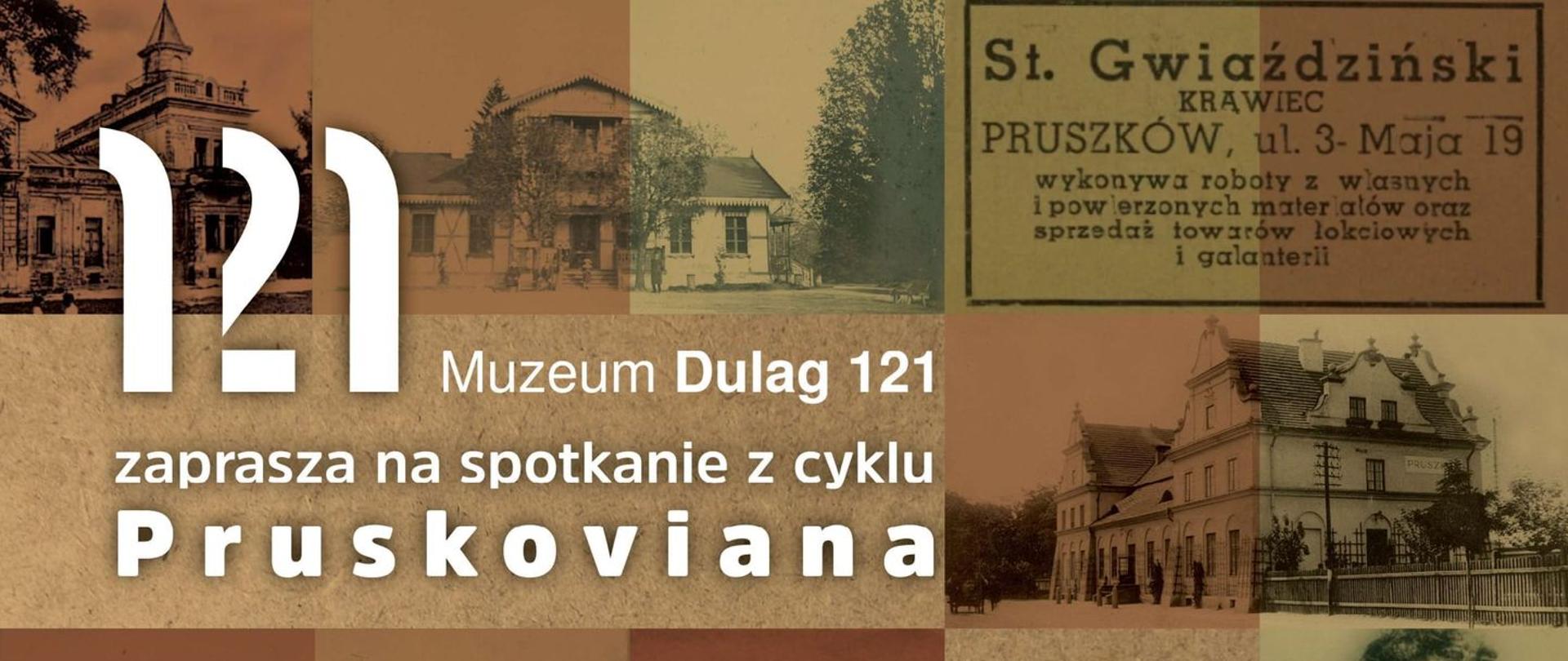 Szpitale wojenne w Pruszkowie. Wrzesień 1939
– wykład dr. Mirosława Wawrzyńskiego w Muzeum Dulag 121 - plakat