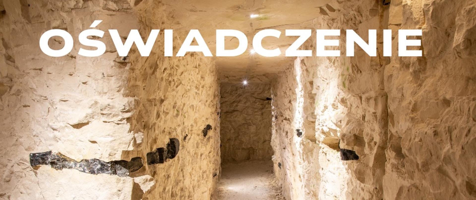 Oświadczenie muzeum w Krzemionkach ws wandalizmu