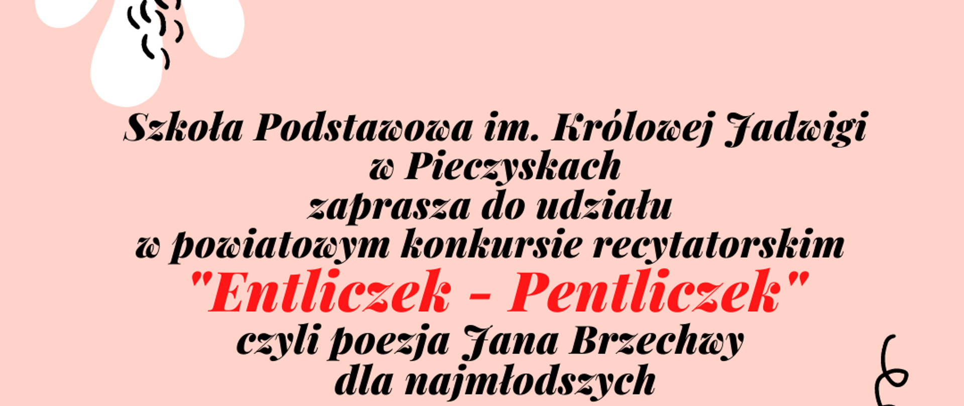 plakat- Entliczek- pentliczek